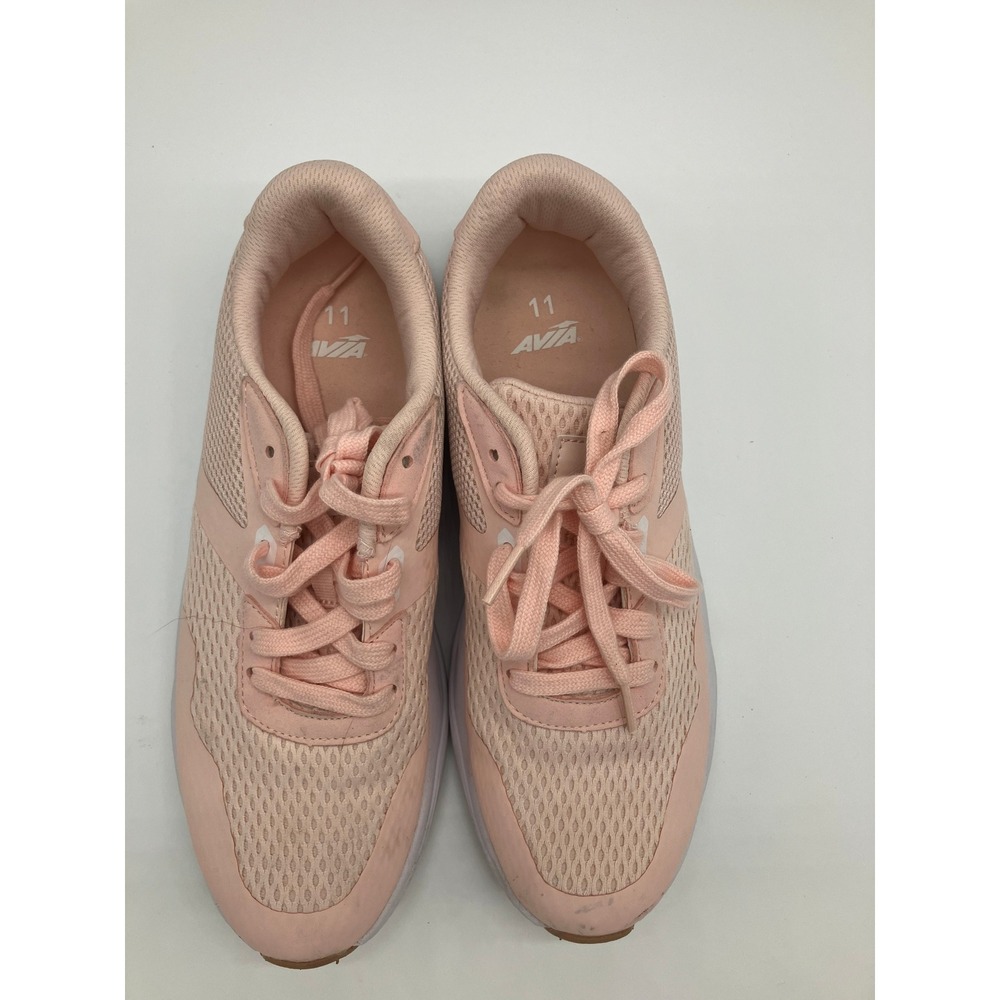 Avia Pink Sneakers Womens Size 11 Athletic Running Walking Shoes Mesh Lace Up